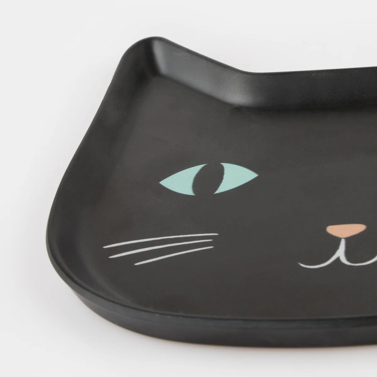 Melamine Cat Plate