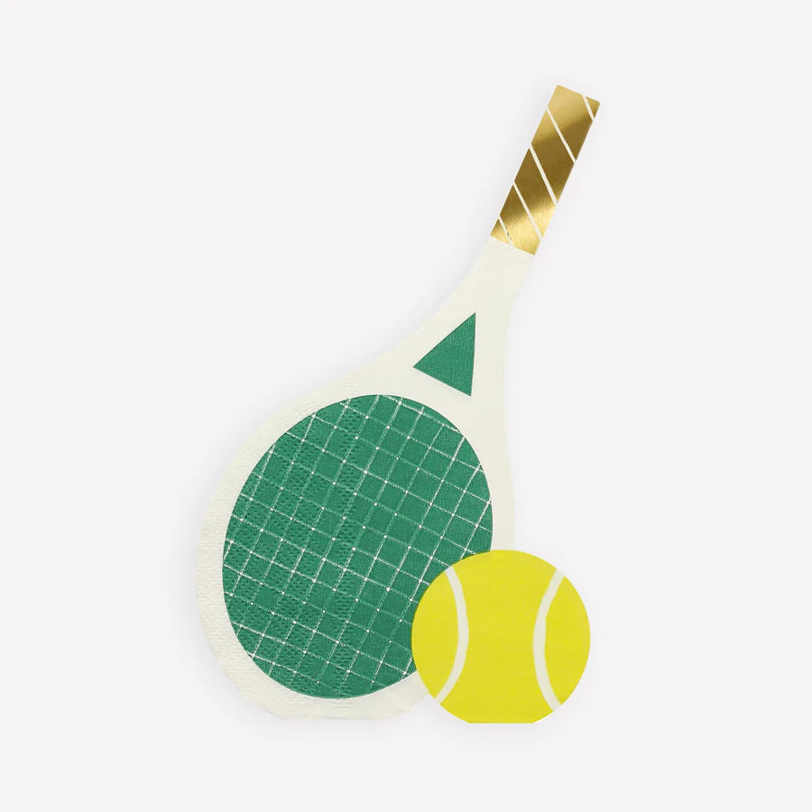 Servilletas de tenis (x 16)