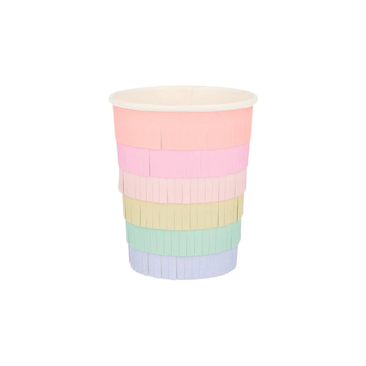 Vasos de sol arcoiris (x8)