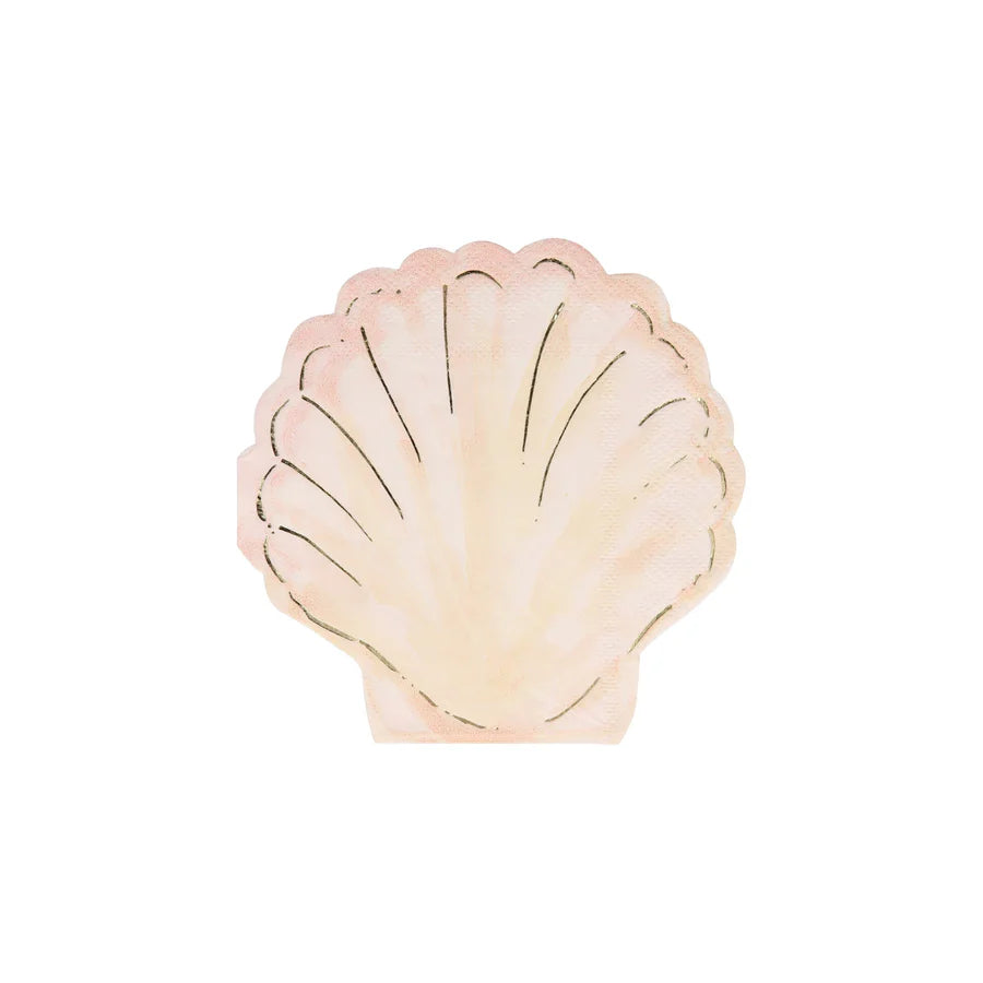 Servilletas Watercolor Clam Shell