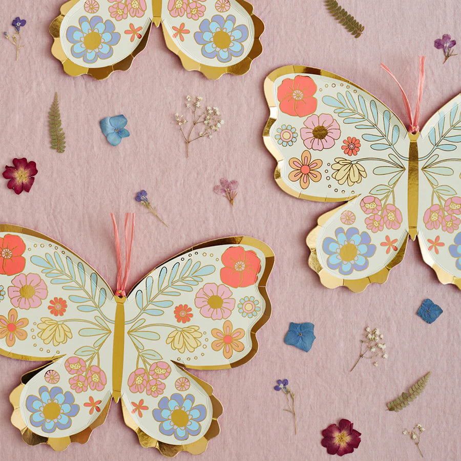 Platos Floral Butterfly