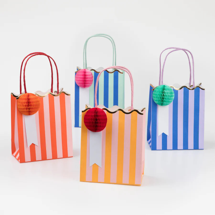 Party bags fiesta de rayas (x 8)