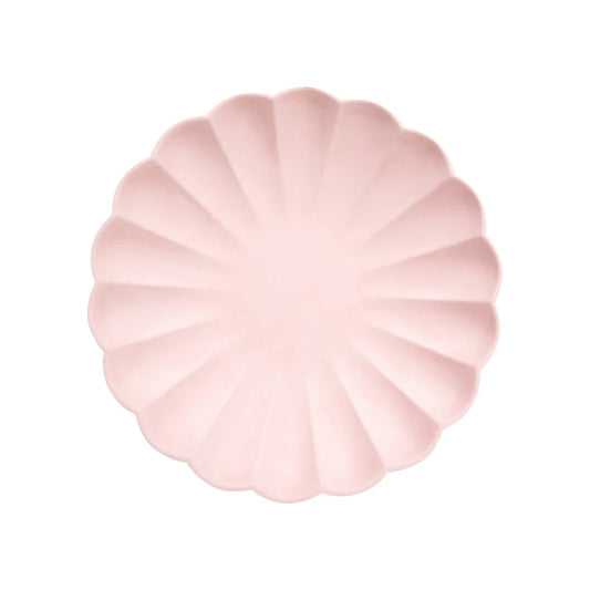 Platos Small Candy Pink Compostable