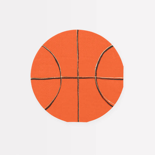 Servilletas de baloncesto (x 16)