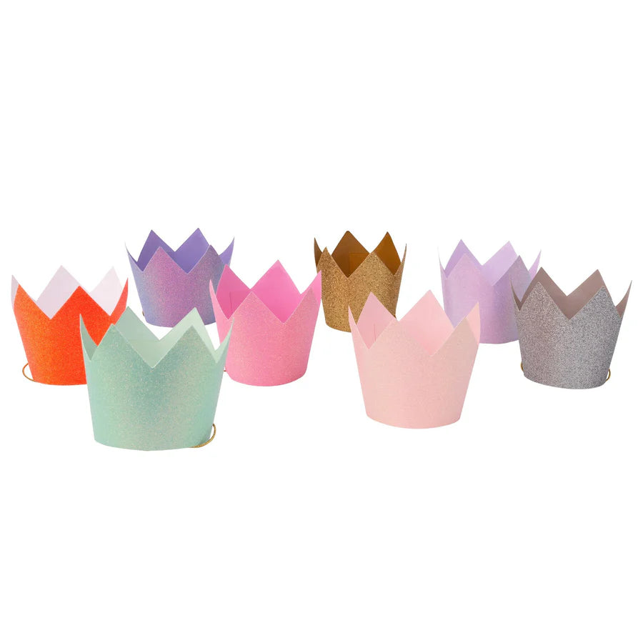 Glitter Party Crowns Small